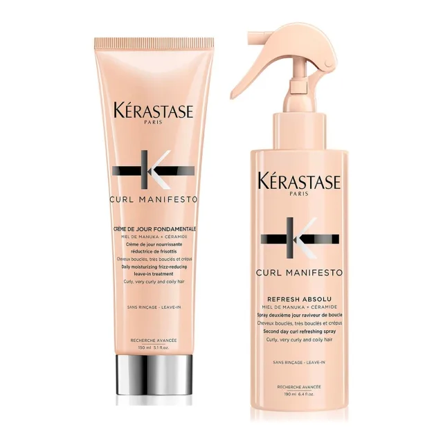 Kérastase Curl Manifest Leave-In Set Leave-In + Leave-In Cream