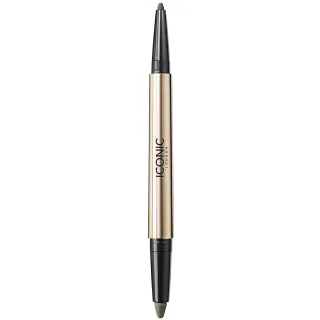 ICONIC London Eyeliner Duo Smokey Eye Juniper Green