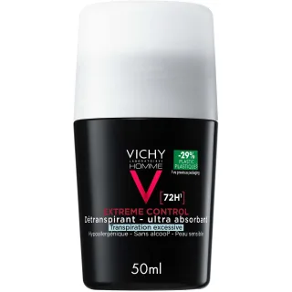 Vichy Homme 72H Extreme Control Antiperspirant Deodorant Roll-On