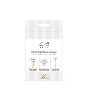 DeoDoc Intimate Shaving Razor Intimate Shaving Razor White