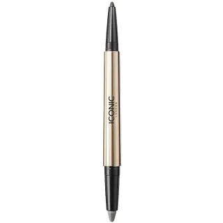ICONIC London Eyeliner Duo Smokey Eye Ash Grey