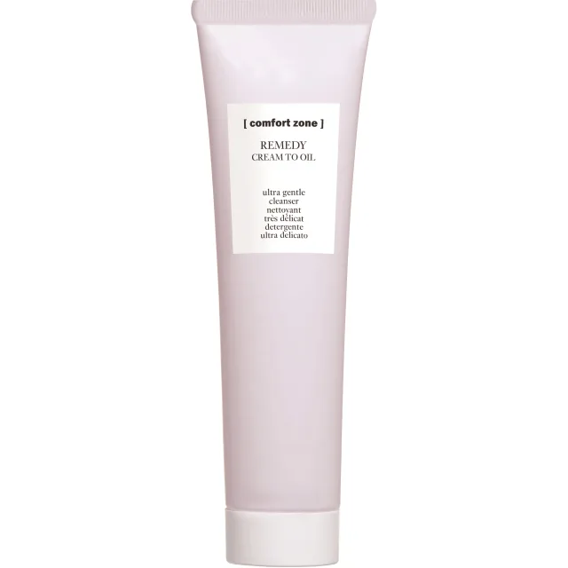 Comfort Zone Remedy Cream to oil cleanser