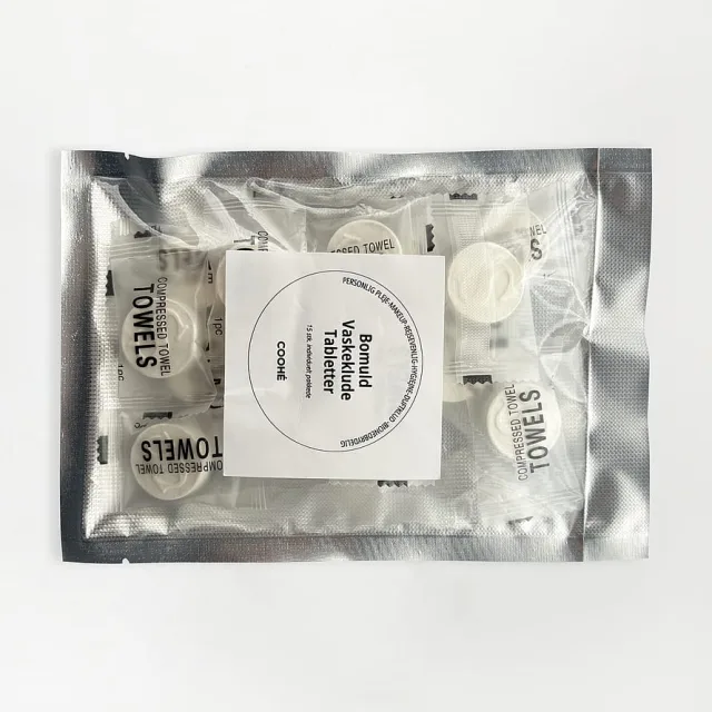Coohé Cotton Wash Cloth Tabs