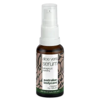 Australian Bodycare Aloe Vera Serum – Hydrating & Anti-Aging Serum With Aloe Vera, Hyaluronic Acid, Vitamin C,E & F