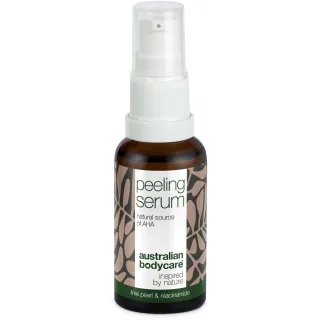 Australian Bodycare Natural AHA Peeling Serum – For Clearer Skin, Radiance And Refined Pores
