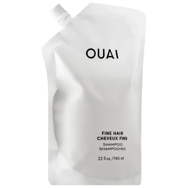 Ouai Fine Shampoo Refill Pouch