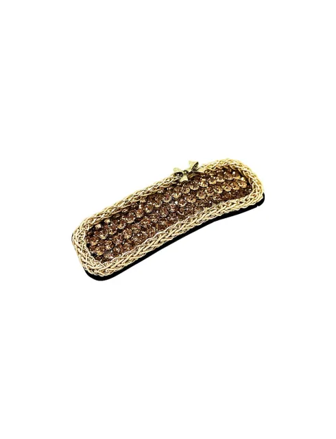 Pipol's Bazaar Zeni Clip Golden Bow Gold
