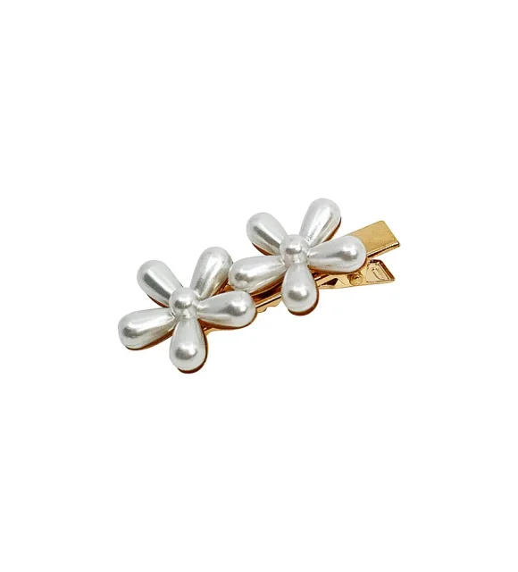 Pipol's Bazaar Calista Hair Pin Small White White