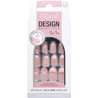 Depend Design Selection Oval Nord Pink Bow