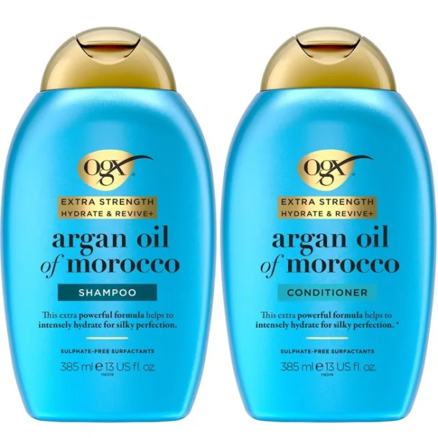 Ogx Hydrate & Revive Argan Oil of Morocco Shampoo + Conditioner