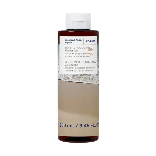 Korres Sea Salt Coconut Shower Gel
