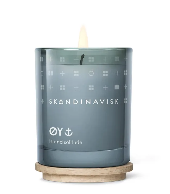 Skandinavisk ØY Scented Candle with Lid