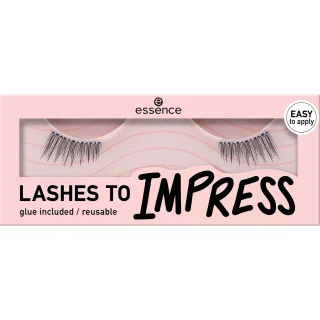 essence Half Lashes lashes to impress