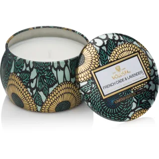 Voluspa French Cade & Lavender Decorative Tin Candle