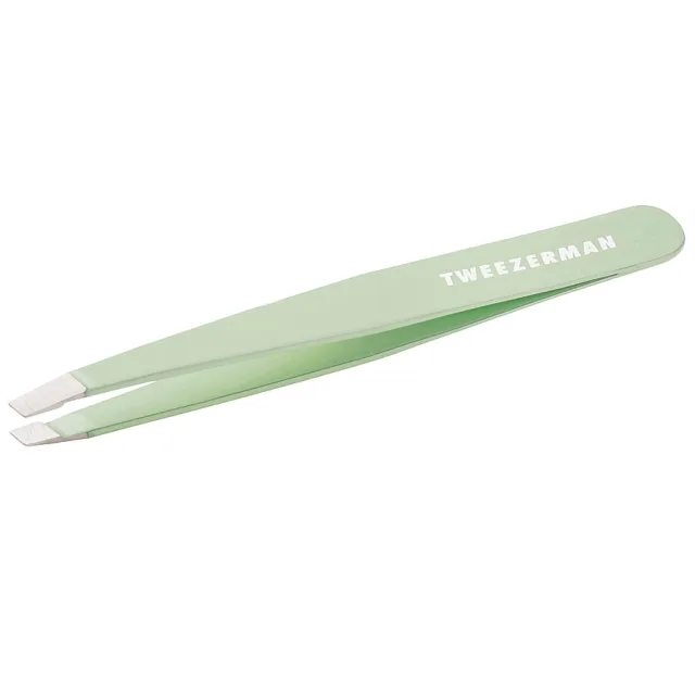 Tweezerman Pistachio Full Slant Tweezers