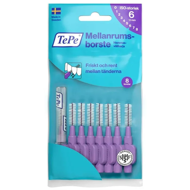 TePe Mellanrumsborste 1,1mm Lila