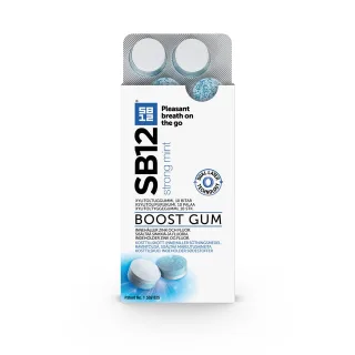 SB12 Boost Gum Strong Mint Tuggummin