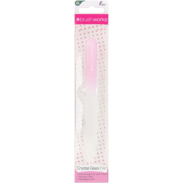 Brushworks Crystal Glass File Glass File
