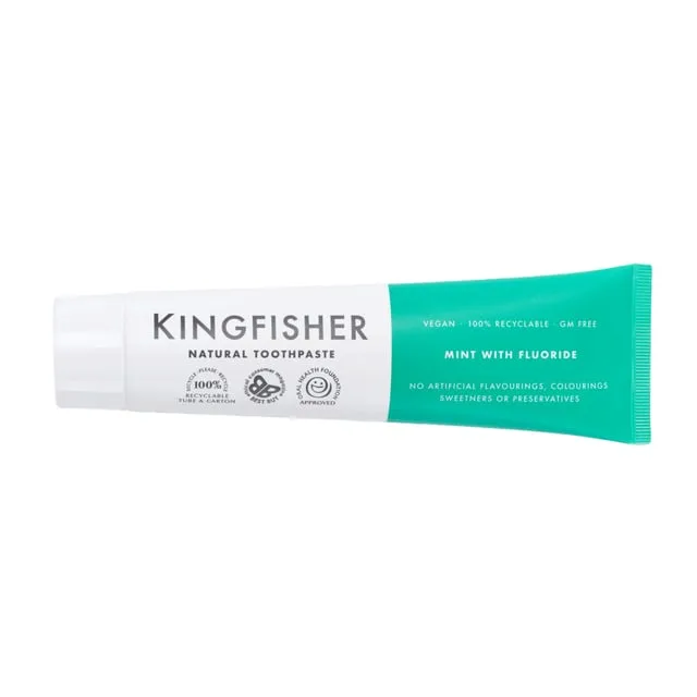 Kingfisher Mint Tandkräm Med Fluor