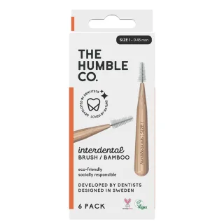 The Humble Co. Interdental Mellanrumsborste Bambu Stl