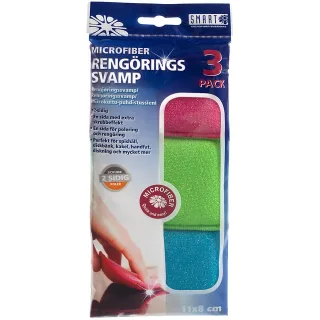 Smart Microfiber Microfiber Rengöringssvamp