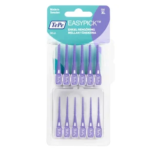 TePe EasyPick XL Tandpetare Lila 36-pack