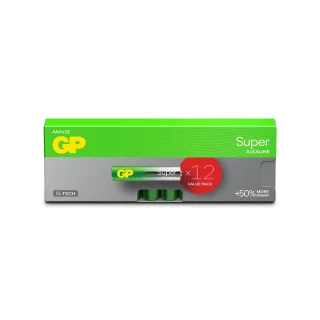 GP Batteries GP Super Alkaline AAA 24A/LR03 Batterier 12-pack