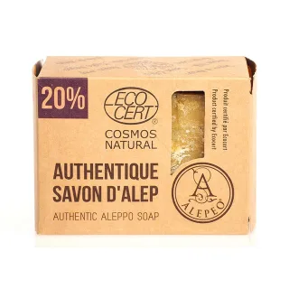 Alepeo Aleppotvål 20% Lagerbärsolja