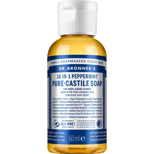 Dr. Bronner's All One Peppermint Liquid Soap
