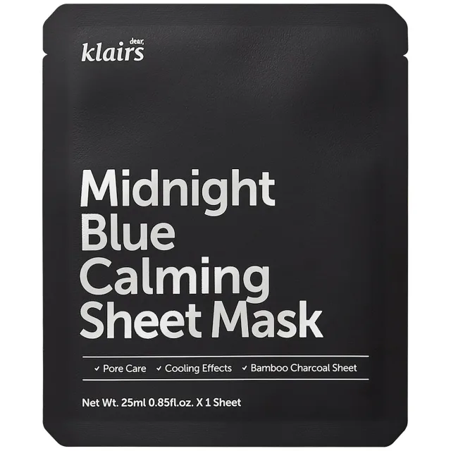 Klairs Blue Calming Midnight Sheet Mask