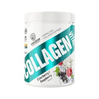 Swedish Supplements Collagen Vital Elderberry Raspberry