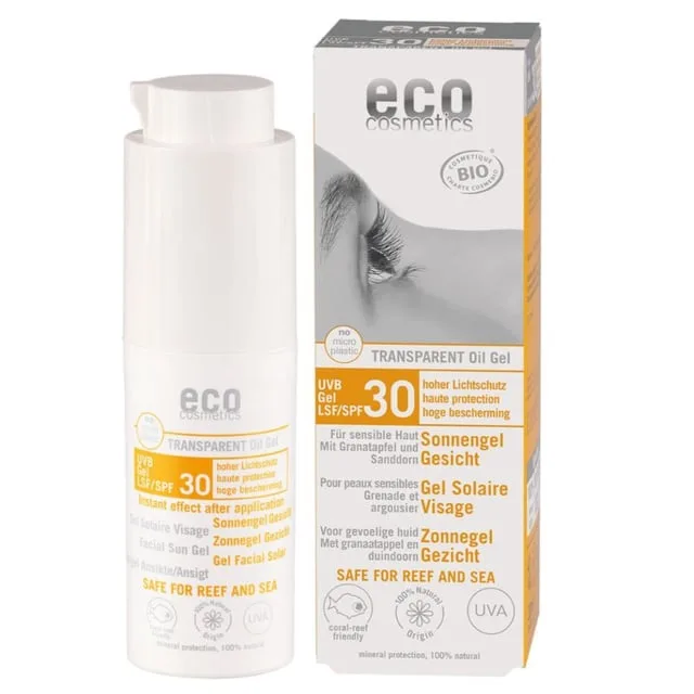 Eco Cosmetics Transparent Oil Gel SPF30