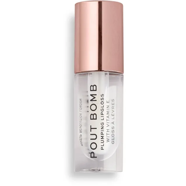 Revolution Beauty London Makeup Revolution Pout Bomb Plumping Gloss GLAZE