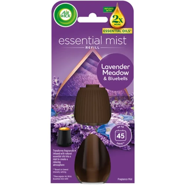 Air Wick Essential Mist Refill Relaxing Lavender Meadow & Bluebells
