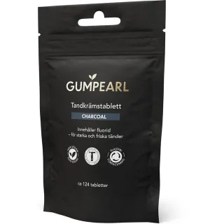 Gumpearl Charcoal Tandkrämstablett Refill