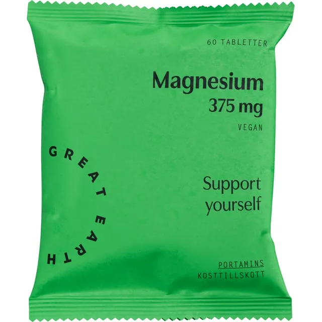 Great Earth Magnesium 375 mg Refill