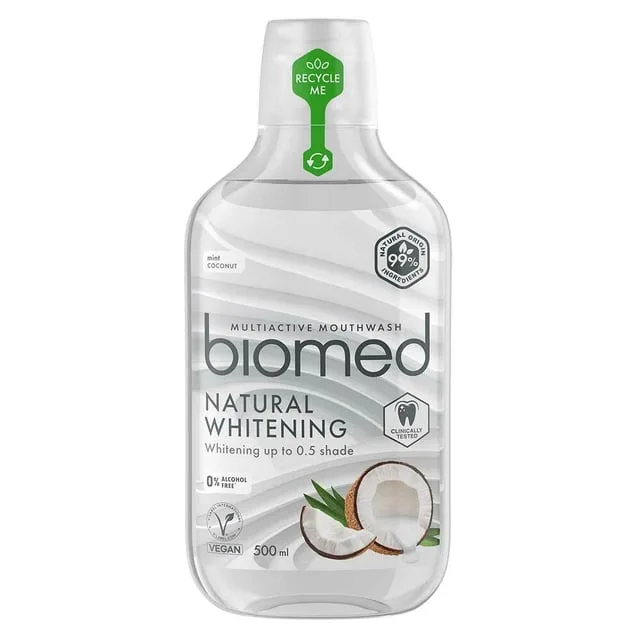 Biomed Natural Whitening Munskölj