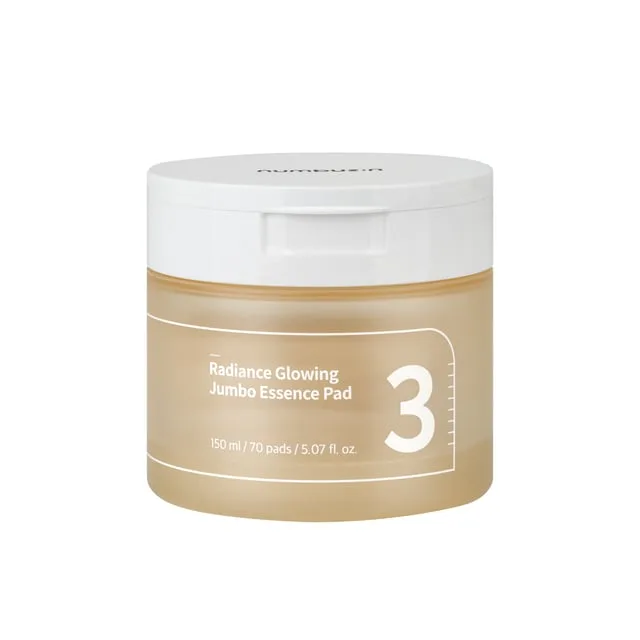numbuzin No.3 Radiance Glowing Jumbo Essence Pad