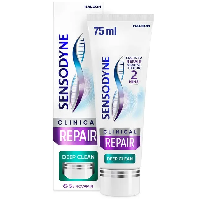 Sensodyne Clinical Repair Deep Clean Tandkräm
