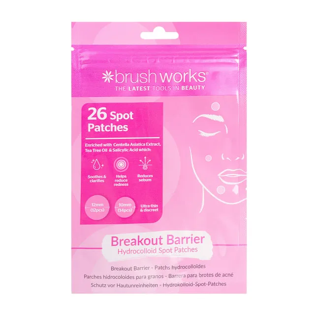 Brushworks Breakout Barrier Hydrocolloid Spot Patches