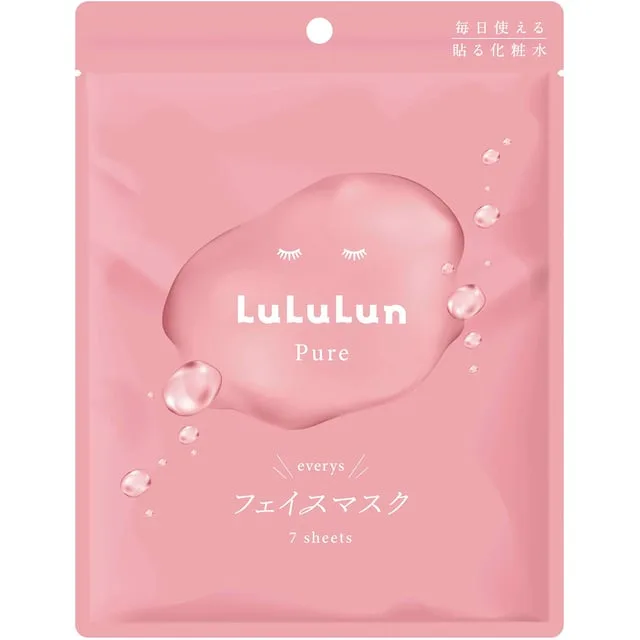 LuLuLun Pure Everys Sheet Mask 7-pack