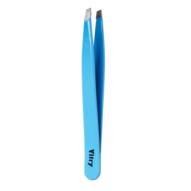 Vitry Professional Tweezer Stainless Steel Light Blue
