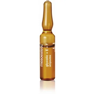 Mesoestetic Peeling Solutions Home performance glycolic+ E+ F ampoules