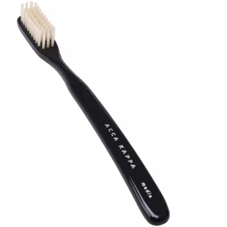 Acca Kappa Tooth Brush Vintage Hard Nylon Bristles Black