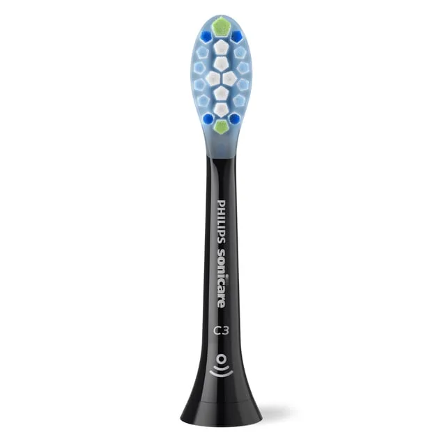 Philips Sonicare Premium Plaque Defence 4-pack brush heads black