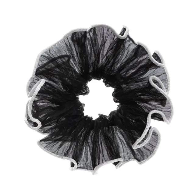 MILI Cosmetics Organza Scrunchie Black