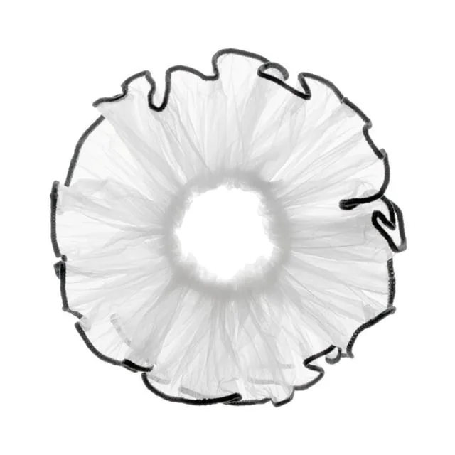 MILI Cosmetics Organza Scrunchie White
