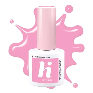 Hi Hybrid #221 UV Gel Polish Creamy Pink
