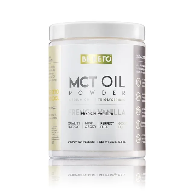BeKeto MCT Oil Powder French Vanilla