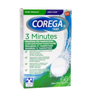 Corega Tabs 3minutes